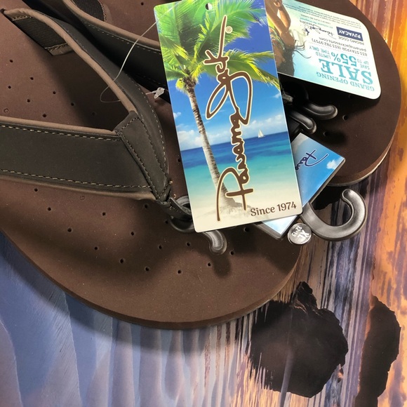 Panama Jack Other - Men’s NWT Panama Jack Brown Flip-Flop Sz XL 12-13